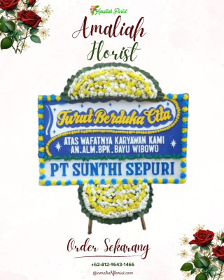 Papan Bunga Duka di Gunung Woka